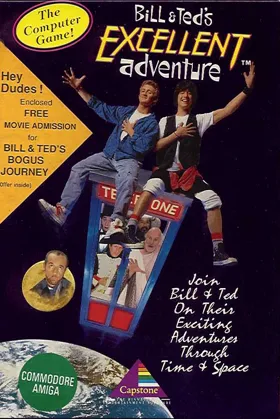 Bill & Ted's Excellent Adventure box cover front